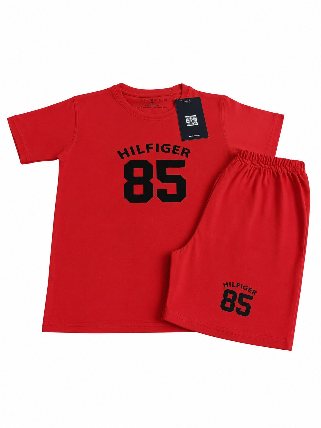 Kids short set - peach