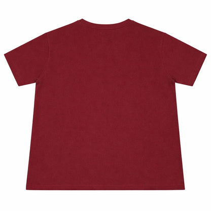 GAP Center Logo T-shirt - Burgundy