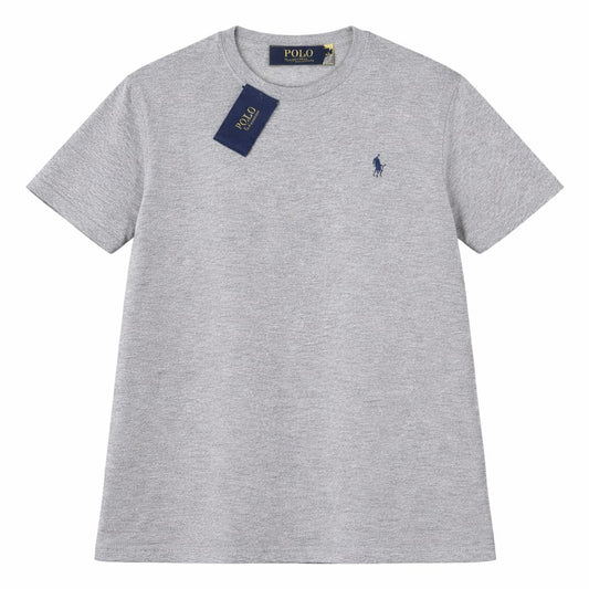 POLO Embroidery T-Shirt - Gray