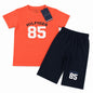 Kids short set - peach