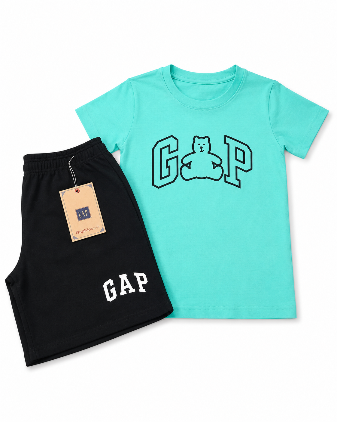 Kids short set - Sky Blue