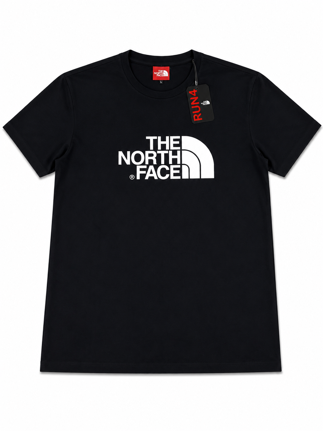 TNF center logo Tshirt black