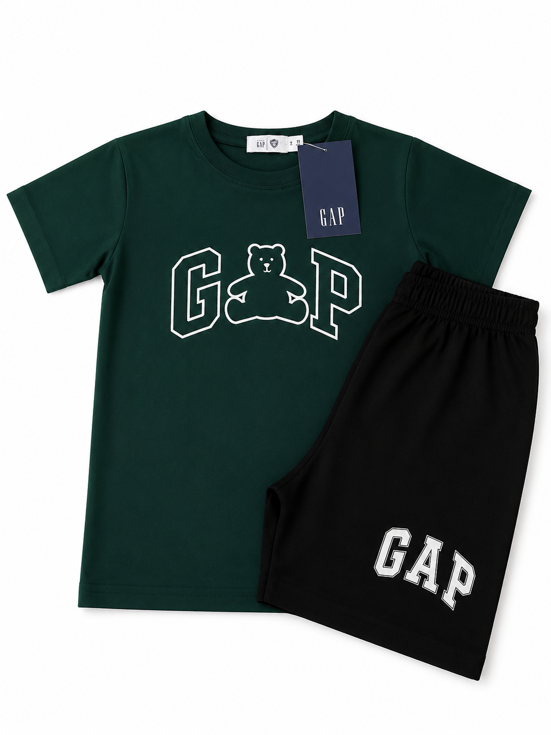 kids short set GAP - green