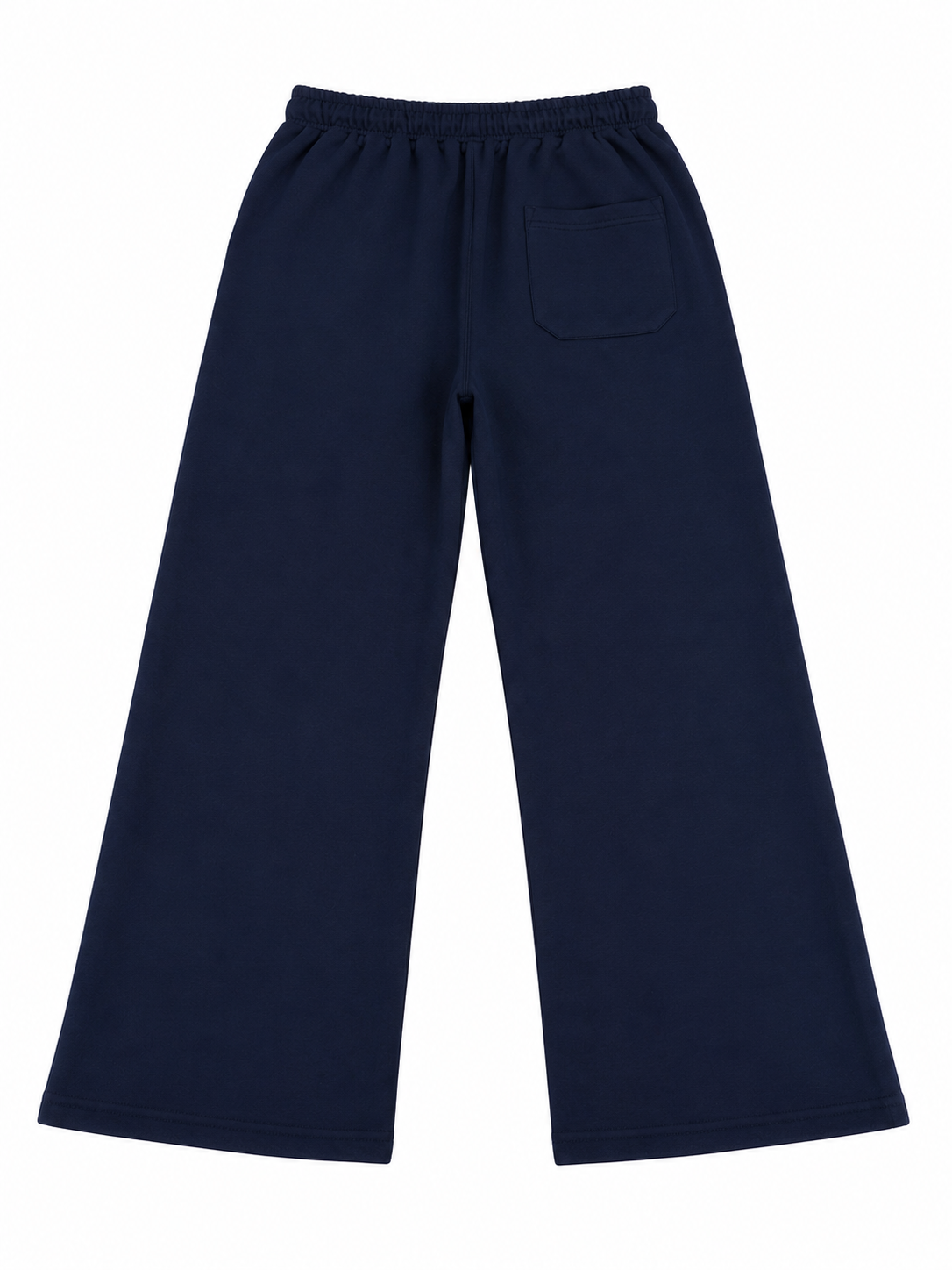 J&J Relaxed Fit Wide Leg Trouser - gray