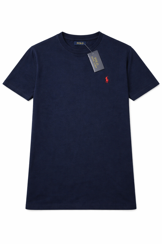 POLO Embroidery TShirt - navy  blue