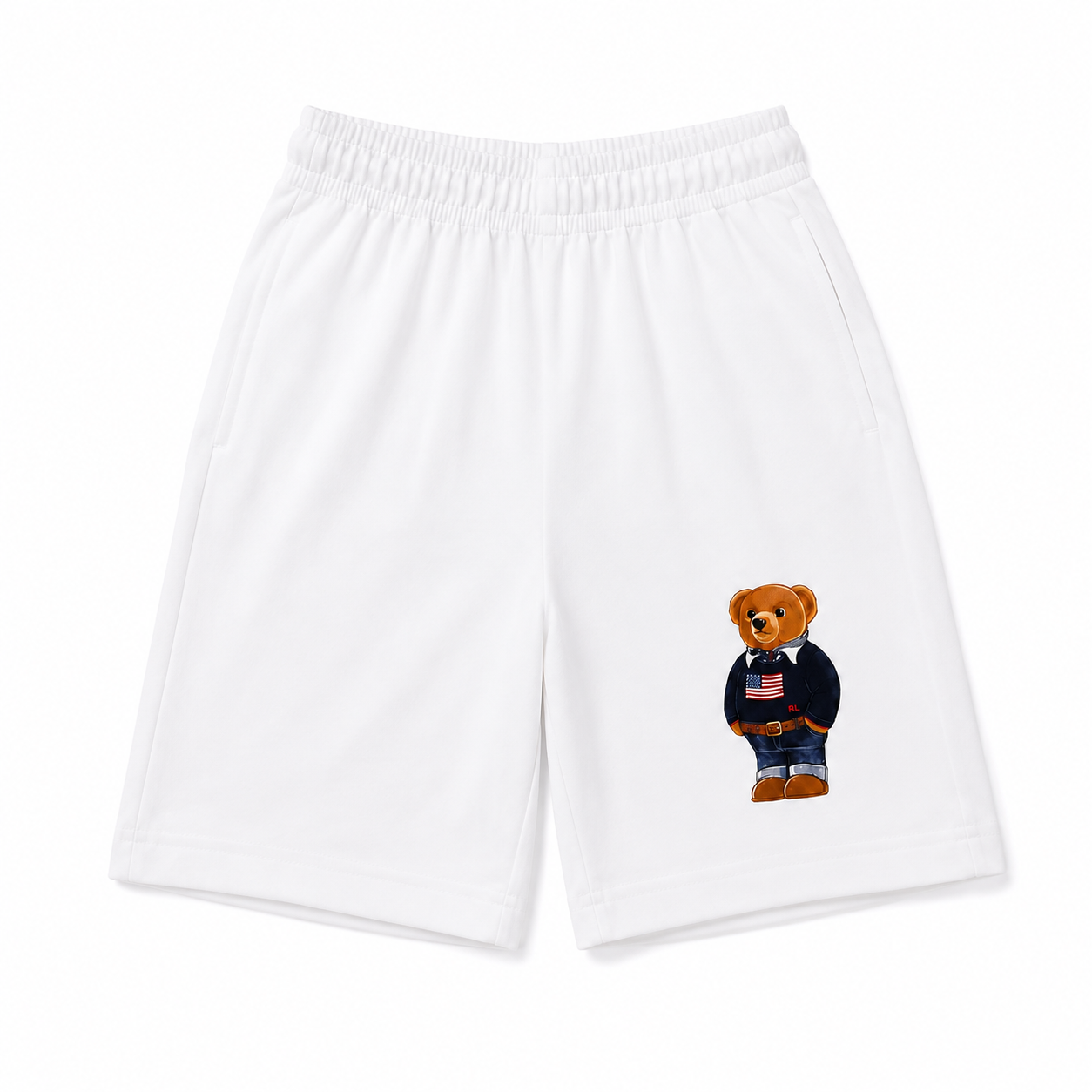 kids short white