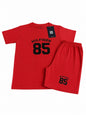Kids short set - peach