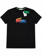 LACT center logo. Tshirt black