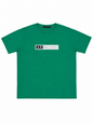 ARMANI center logo Tshirt green