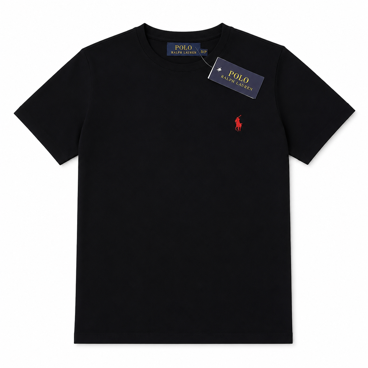 POLO Embroidery TShirt - black